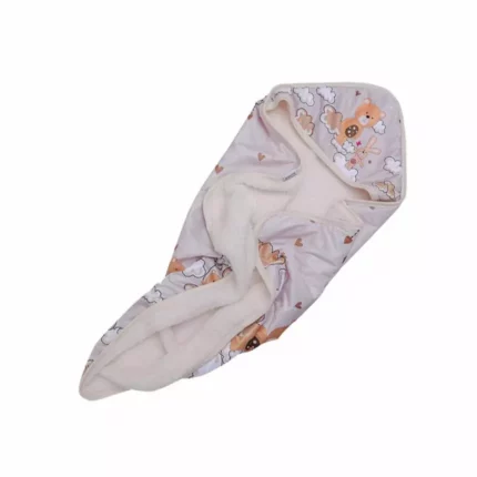 قیمت پتو بچه گانه پسرانه - پتوی نوزادی طرح بالن برند کرم