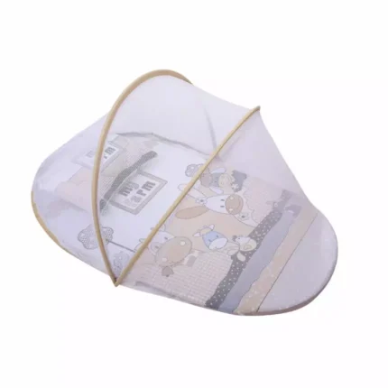 پشه بند تشک دار نوزاد مزرعه کرم